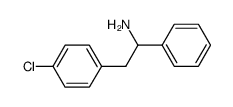 α-phenyl-β-(4-chlorophenyl)ethylamine Structure