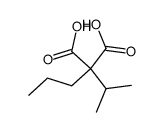 2-isopropyl-2-propylmalonic acid结构式