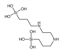 N,N'-bis(3-trihydroxysilylpropyl)ethane-1,2-diamine Structure