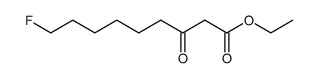 9-Fluoro-3-oxononanoic acid ethyl ester structure