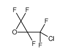 2-[chloro(difluoro)methyl]-2,3,3-trifluorooxirane Structure