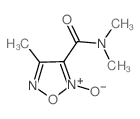 4-Methyl-3-furoxancarbodimethylamide structure