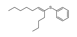 (1-butyl-hept-1-enylsulfanyl)-benzene Structure