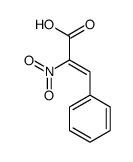 2-nitro-3-phenylprop-2-enoic acid结构式