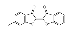 6-methyl-2-(3-oxobenzo[b]thien-2(3H)-ylidene)benzo[b]thiophene-3(2H)-one picture