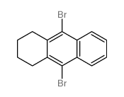 Anthracene,9,10-dibromo-1,2,3,4-tetrahydro-结构式