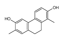 9,10-Dihydro-1,7-dimethyl-2,6-phenanthrenediol structure