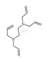 N,N,N,N-tetraprop-2-enylethane-1,2-diamine结构式