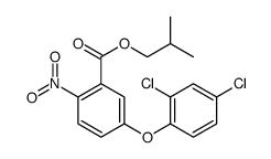 2-methylpropyl 5-(2,4-dichlorophenoxy)-2-nitrobenzoate结构式