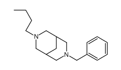3-benzyl-7-butyl-3,7-diazabicyclo[3.3.1]nonane Structure