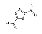 5-Thiazolecarbonylchloride,2-nitro-(9CI) structure