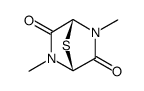 7-Thia-2,5-diazabicyclo[2.2.1]heptane-3,6-dione,2,5-dimethyl-(9CI)结构式