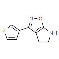 4H-Pyrrolo[3,2-d]isoxazole,5,6-dihydro-3-(3-thienyl)-(9CI) picture