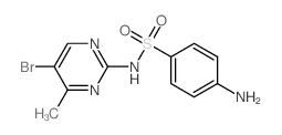 Bromosulfamerazine结构式