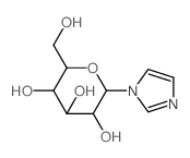 1H-Imidazole, 1-a-D-galactopyranosyl-结构式