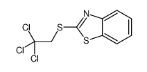 2-(2,2,2-trichloroethylsulfanyl)-1,3-benzothiazole Structure