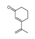 3-prop-1-en-2-ylcyclohex-2-en-1-one Structure