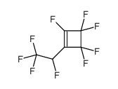 1,3,3,4,4-pentafluoro-2-(1,2,2,2-tetrafluoroethyl)cyclobutene Structure