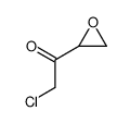 Ethanone, 2-chloro-1-oxiranyl- (9CI) structure