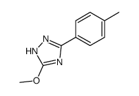 3-methoxy-5-(4-methylphenyl)-1H-1,2,4-triazole Structure