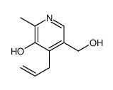 5-(hydroxymethyl)-2-methyl-4-prop-2-enylpyridin-3-ol Structure