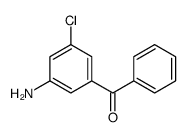 (3-amino-5-chlorophenyl)-phenylmethanone结构式