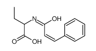 2-(3-phenylprop-2-enoylamino)butanoic acid结构式