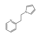 Pyridine,2-[2-(1H-pyrrol-1-yl)ethyl]-结构式