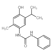 1-(4-hydroxy-2-methyl-5-propan-2-yl-phenyl)-3-phenyl-urea picture