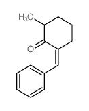 (E)-2-亚苄基-6-甲基环己酮结构式