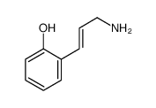 2-(3-aminoprop-1-enyl)phenol Structure