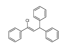 1-chloro-1,3,3-triphenyl-propene结构式