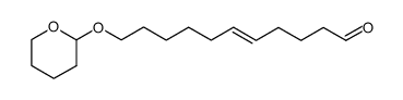 11-(2-tetrahydropyranyloxy)-5E-undecenal结构式
