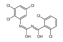 2,6-dichloro-N-[(2,3,5-trichlorophenyl)carbamoyl]benzamide结构式