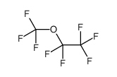 1,1,1,2,2-pentafluoro-2-(trifluoromethoxy)ethane结构式