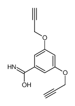 3,5-bis(prop-2-ynoxy)benzamide Structure