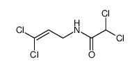 N-(3,3-dichloroallyl)dichloroacetamide结构式