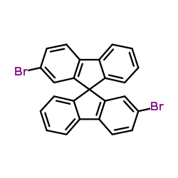 2,2'-Dibromo-9,9'-spirobi[fluorene] structure