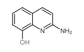 2-氨基-8-羟基喹啉结构式