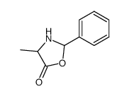 4-Methyl-2-phenyl-5-oxazolidinone结构式