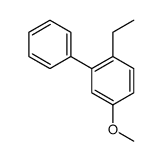 Anisole, 4-ethyl-3-phenyl- (5CI) Structure