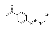 [methyl-[(4-nitrophenyl)diazenyl]amino]methanol结构式