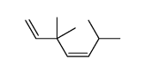 3,3,6-Trimethyl-1,4-heptadiene结构式