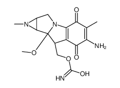 Mitomycin E结构式