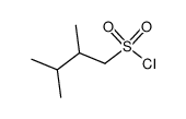 2,3-Dimethyl-1-butansulfochlorid结构式