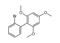 2-(2-bromophenyl)-1,3,5-trimethoxybenzene结构式