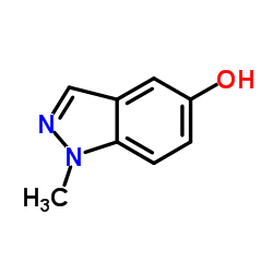 1-Methyl-1H-indazol-5-ol structure