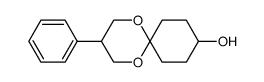 3-phenyl-1,5-dioxaspiro[5.5]undecan-9-ol结构式