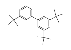 3,3',5-Tri-tert-butylbiphenyl结构式