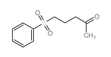 5-(benzenesulfonyl)pentan-2-one structure
